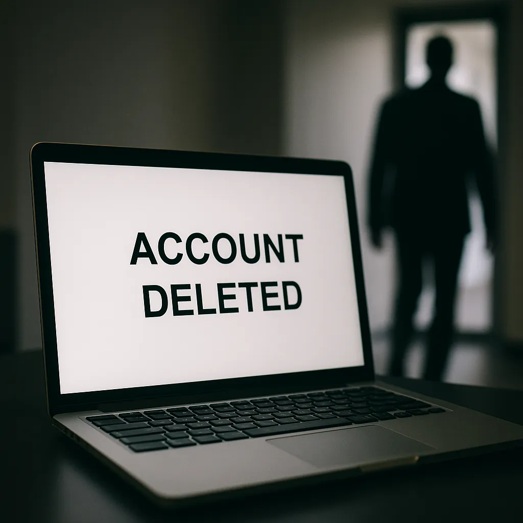 account deleted