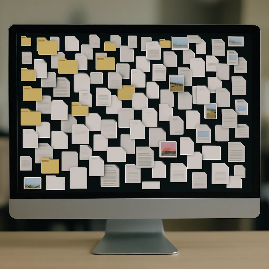 Cluttered Desktop
