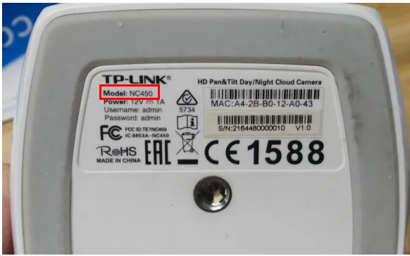 Example of Wi-Fi Router Model